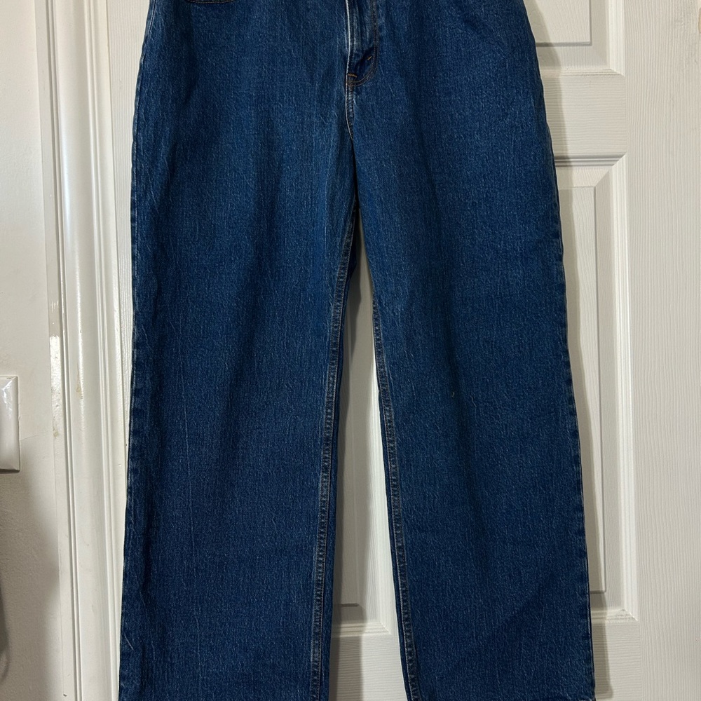 Abercrombie Fitch Jeans Womens 31 12 The 90s Relaxed Jean High Rise Curve Love
